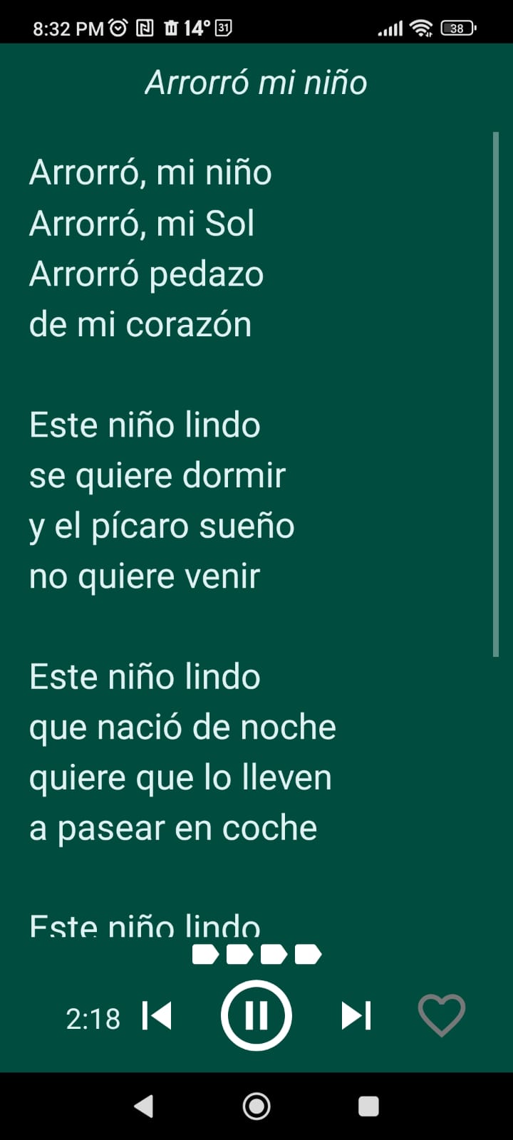 Escuchando una canción